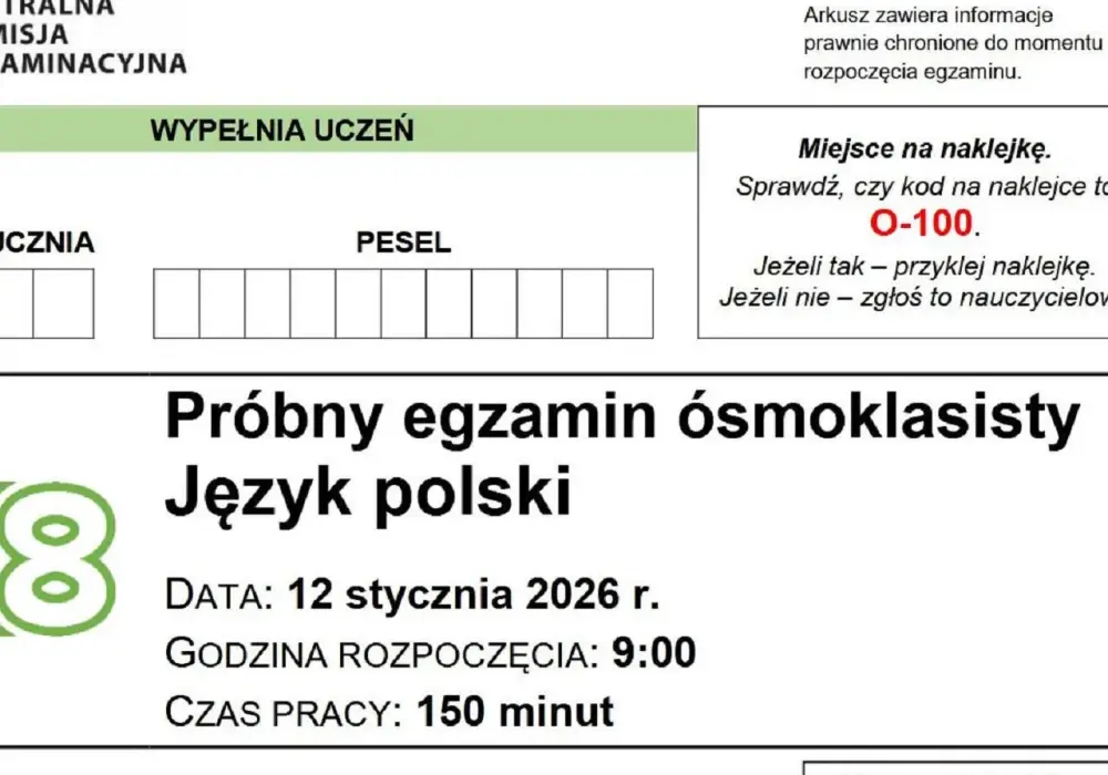 Egzamin ósmoklasisty 2026: Daty, wyniki i zasady CKE