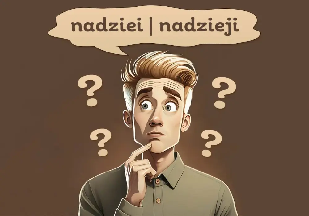 Nadziei czy nadzieii? Poznaj prostą zasadę pisowni