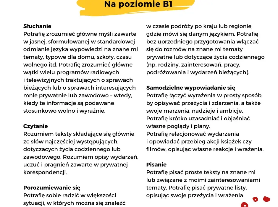 Poziom B1 w języku niemieckim: umiejętności i praktyczne zastosowanie