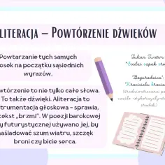Aliteracja co to? Powtarzanie głosek na początku wyrazów. Wiersze jak "Siedzi szpak srogi" czy "Krzcicielu krzciaty" to przykłady.