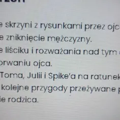 Streszczenie "Skrzyni Władcy Piorunów": odnalezienie skrzyni, tajemnicze zniknięcie ojca, wyprawa na ratunek, śledztwo i przygody dzieci.