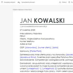 List z zapytaniem po angielsku: Wzory i zwroty, które otworzą drzwi