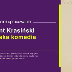 Zygmunt Krasiński "Nie-Boska komedia" - streszczenie i opracowanie. Szkic postaci z epoki.