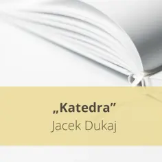Otwarta książka z tekstem „Katedra” Jacek Dukaj. Krótkie streszczenie tej powieści może być fascynujące.