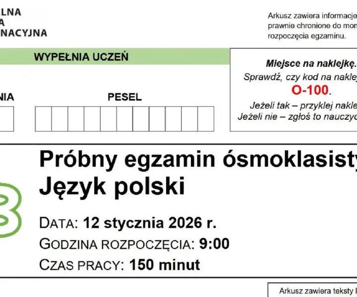 Egzamin ósmoklasisty 2026: Daty, wyniki i zasady CKE