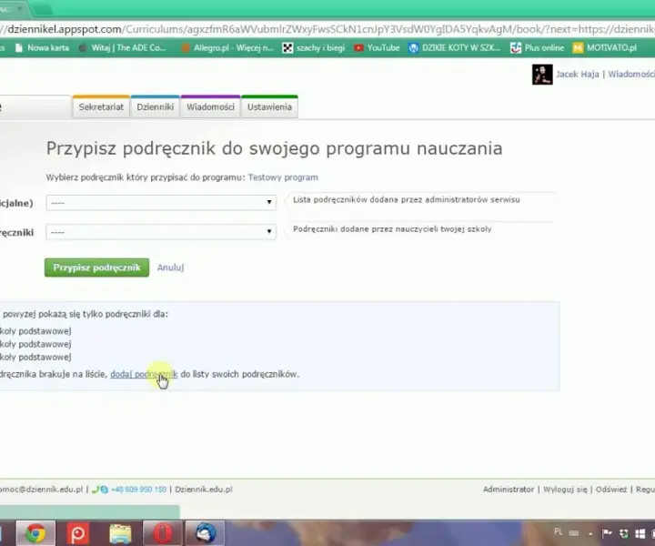 Jak dodać program nauczania w Vulcanie? Prosty przewodnik bez stresu i błędów