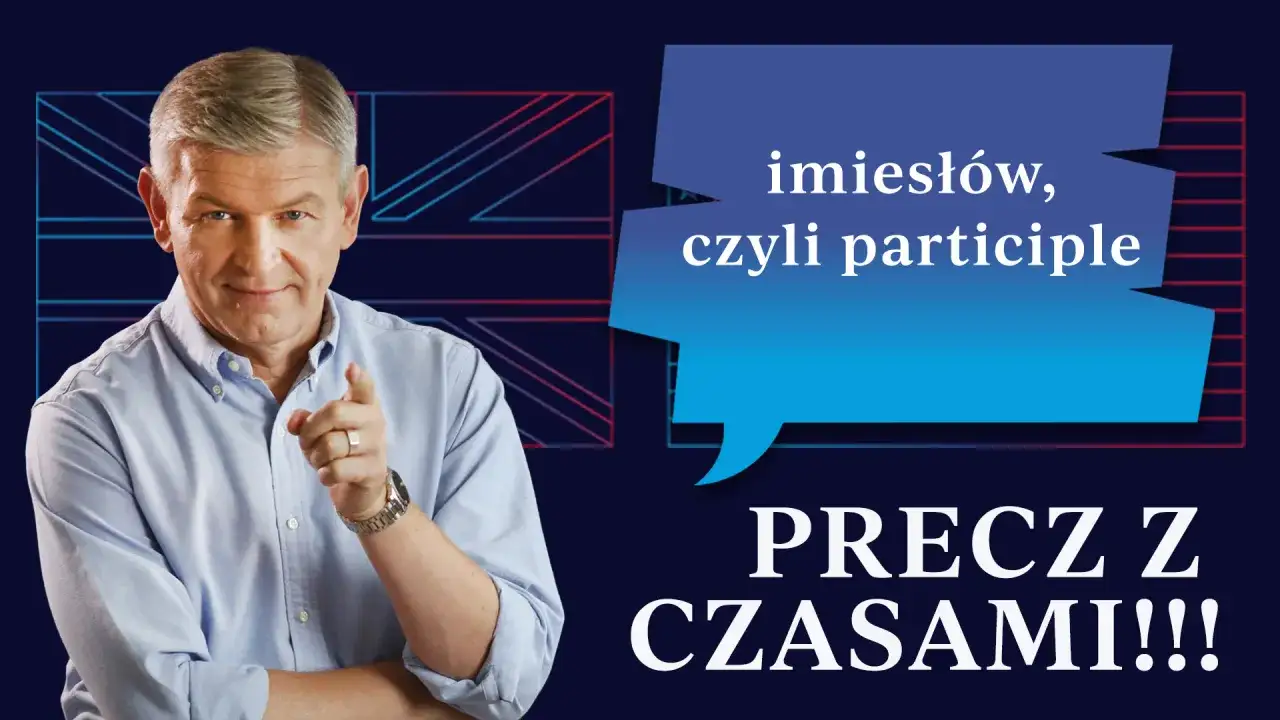 różnica między imiesłowem czynnym i biernym angielski grafika