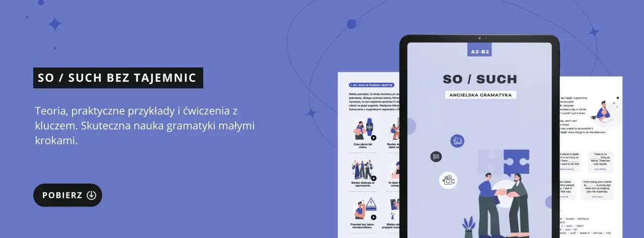 różnica so such that gramatyka angielski