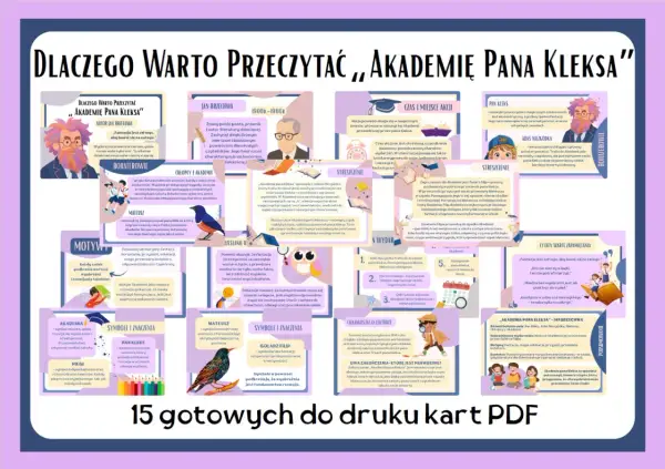 Akademia Pana Kleksa: Tematy wypracowań, inspiracje i analizy
