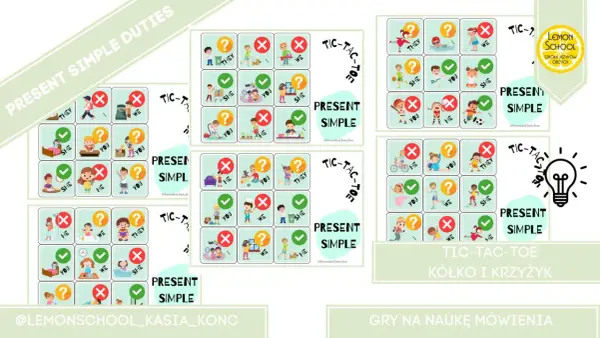 Present Simple gra: Opanuj gramatykę bez nudy sprawdź gry!